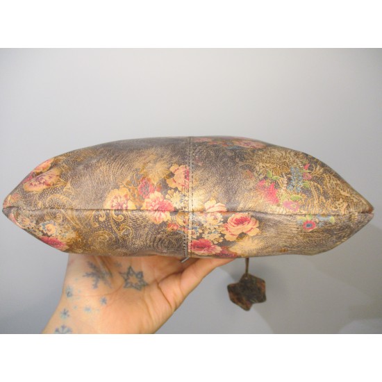 Malaga Small No 21 Floralprint Leather
